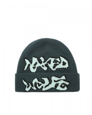 Ciapka Naked Wolfe Blue Ice Naked Wolfe Beanie | RJKBXH465