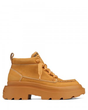 Cizmy Naked Wolfe Drown 2.0 Nubuck Leather Wheat | GHFVIY593
