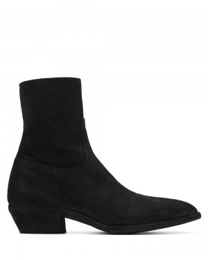 Cizmy Naked Wolfe The Dean Semisove Black | PWFOQG865