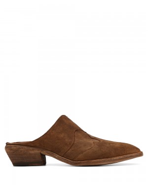 Cizmy Naked Wolfe The Wayne Sabu Suede Tan | RAJBCP894
