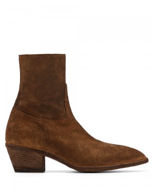 Cizmy Naked Wolfe The Wayne Suede Tan | XVPOZU906