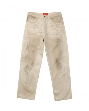 Denim Naked Wolfe Signature Baggy Denim Vintage Natural | IZXHCE795
