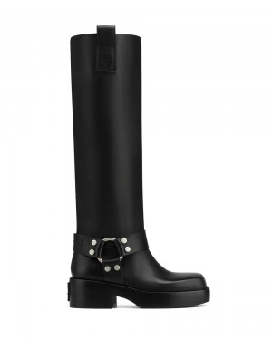 Festival Season Naked Wolfe Desert Black Leather | ZBVDJL794