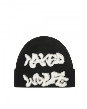 Klobuky Naked Wolfe Black Naked Wolfe Beanie | RQXCZP895
