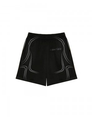 Kratasy Naked Wolfe Naked Wolfe Jersey Shorts Black | JKXENL271