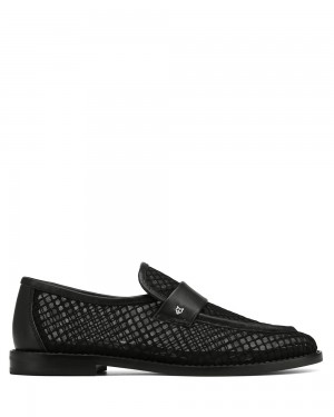 Mokasiny Naked Wolfe Lana Mesh Black | HDOQWL172