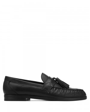 Mokasiny Naked Wolfe Lido Black Nappa Prince | VUFPRK134