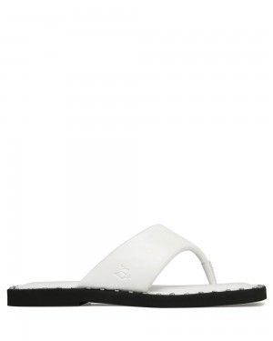 Sandale Naked Wolfe Danni White Leather | XWOBFY214