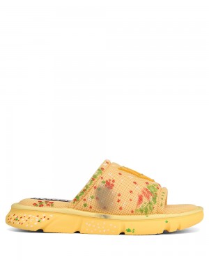 Slapky Naked Wolfe Vegas Yellow Mesh | LTJHYO537