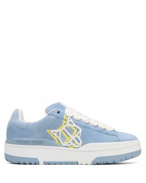 Tenisky Naked Wolfe Archive Kid Suede Blue | TNKRXG671
