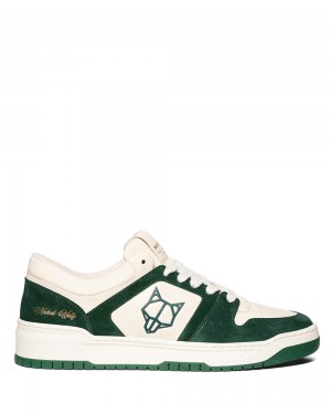 Tenisky Naked Wolfe CM-01 Bone/Green | BAPRMO192