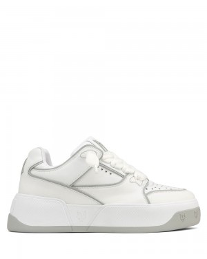 Tenisky Naked Wolfe Kash Leather White | FINMJQ471