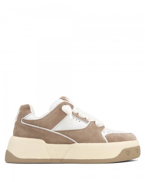 Tenisky Naked Wolfe Kash Suede Taupe | PJLNXE032