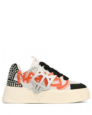 Tenisky Naked Wolfe Kosa Graffiti Black/White | BUSLNG815