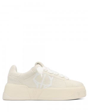 Tenisky Naked Wolfe Kray Hairy Cow Suede Ice | ERHAJB420