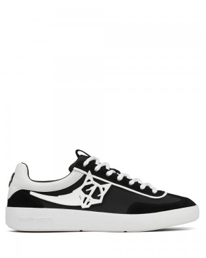 Tenisky Naked Wolfe Palm Black Nylon | DCNJHI382