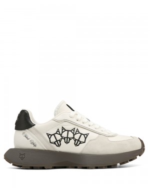 Tenisky Naked Wolfe Prime White Leather | BAHLDI710