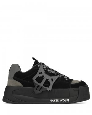 Tenisky Naked Wolfe Slade Black | RCZWAY319