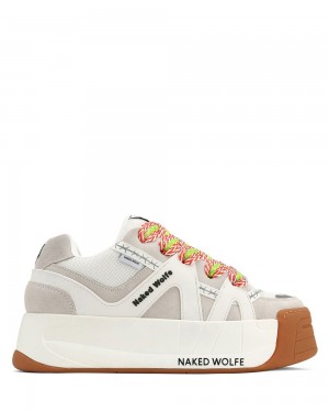 Tenisky Naked Wolfe Slide White | IAWSOJ258