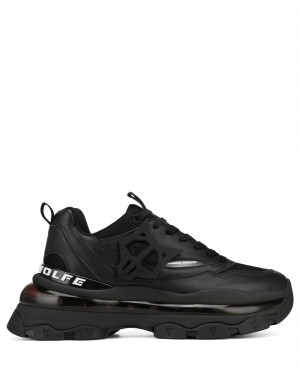 Tenisky Naked Wolfe Spring Black | KQLNJP960