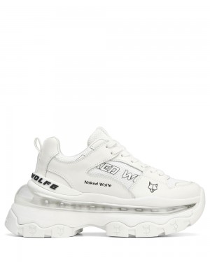 Tenisky Naked Wolfe Wind White | PRCTEI318