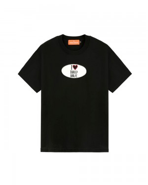 Tricko Naked Wolfe I Love Naked Wolfe T-Shirt Black | KYMIXD086